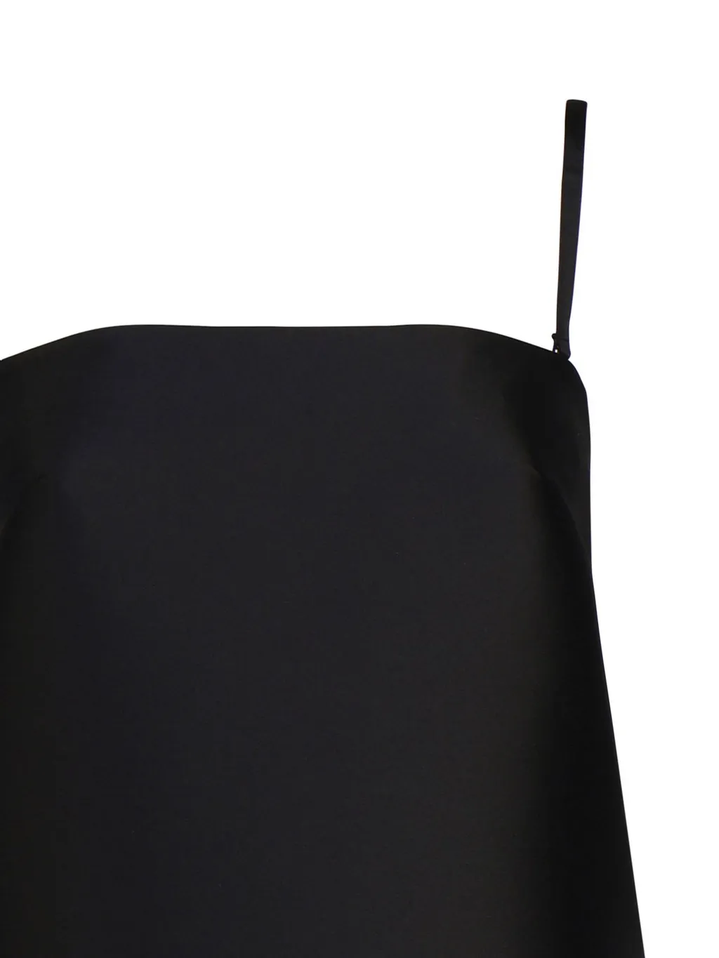 Mini Dress With Feather Trim