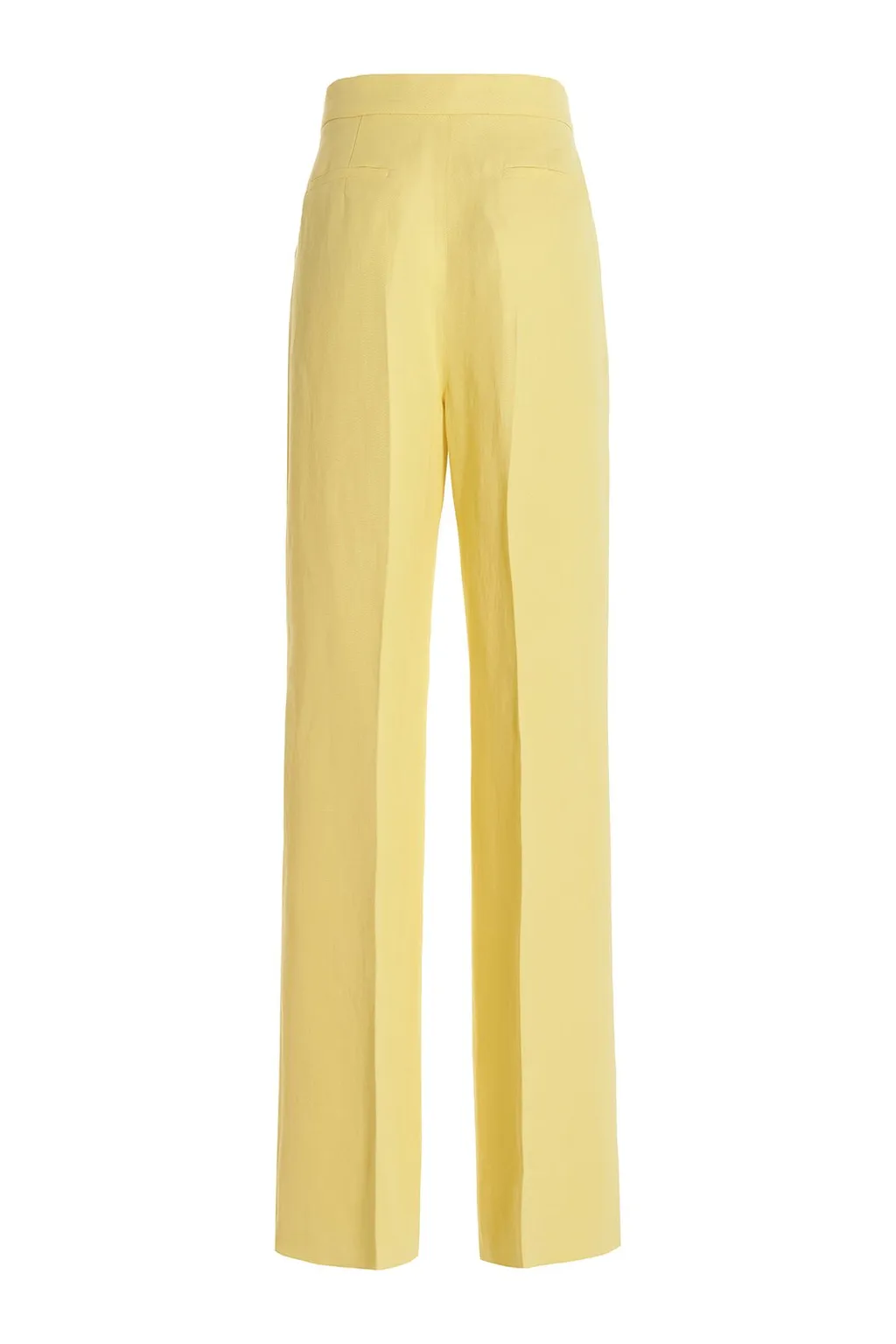 High-Waisted Pleated Trousers