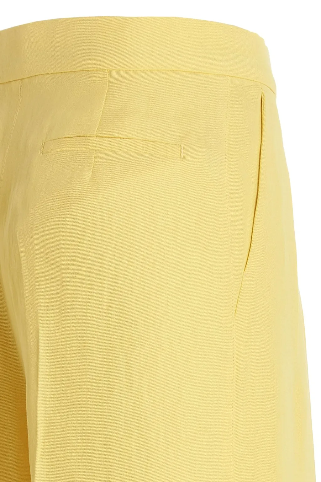 High-Waisted Pleated Trousers