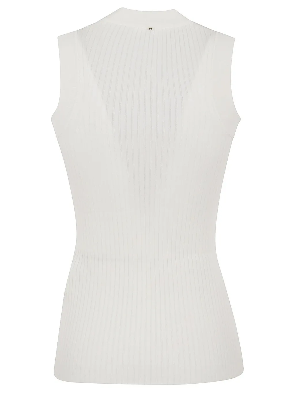 Ribbed Knit Sleeveless Top