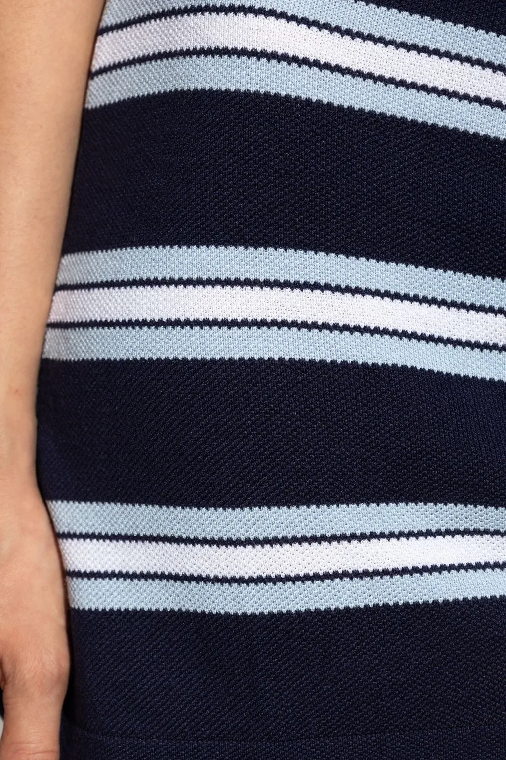 Striped Knit Mini Skirt