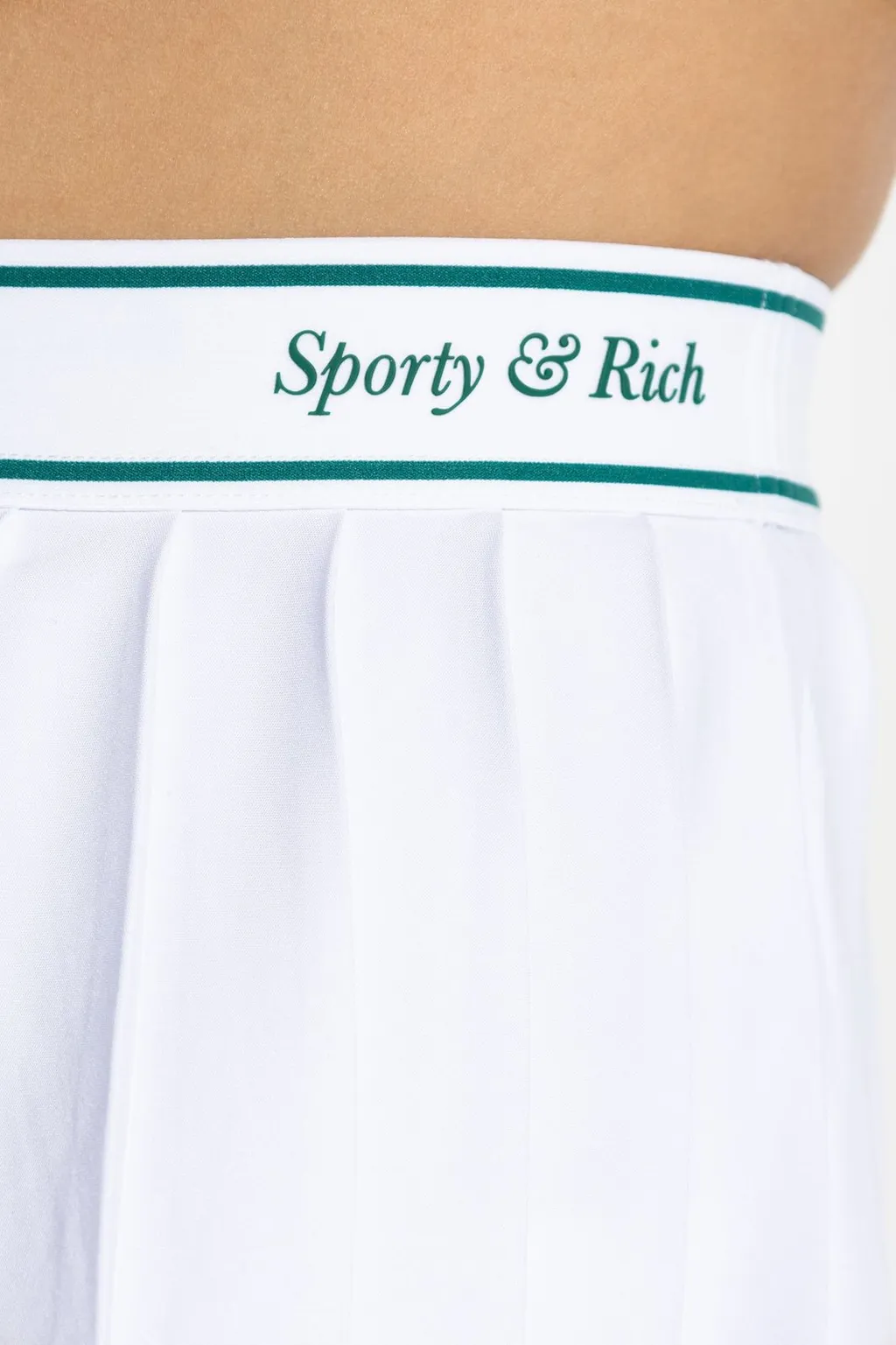 Pleated Mini Skirt