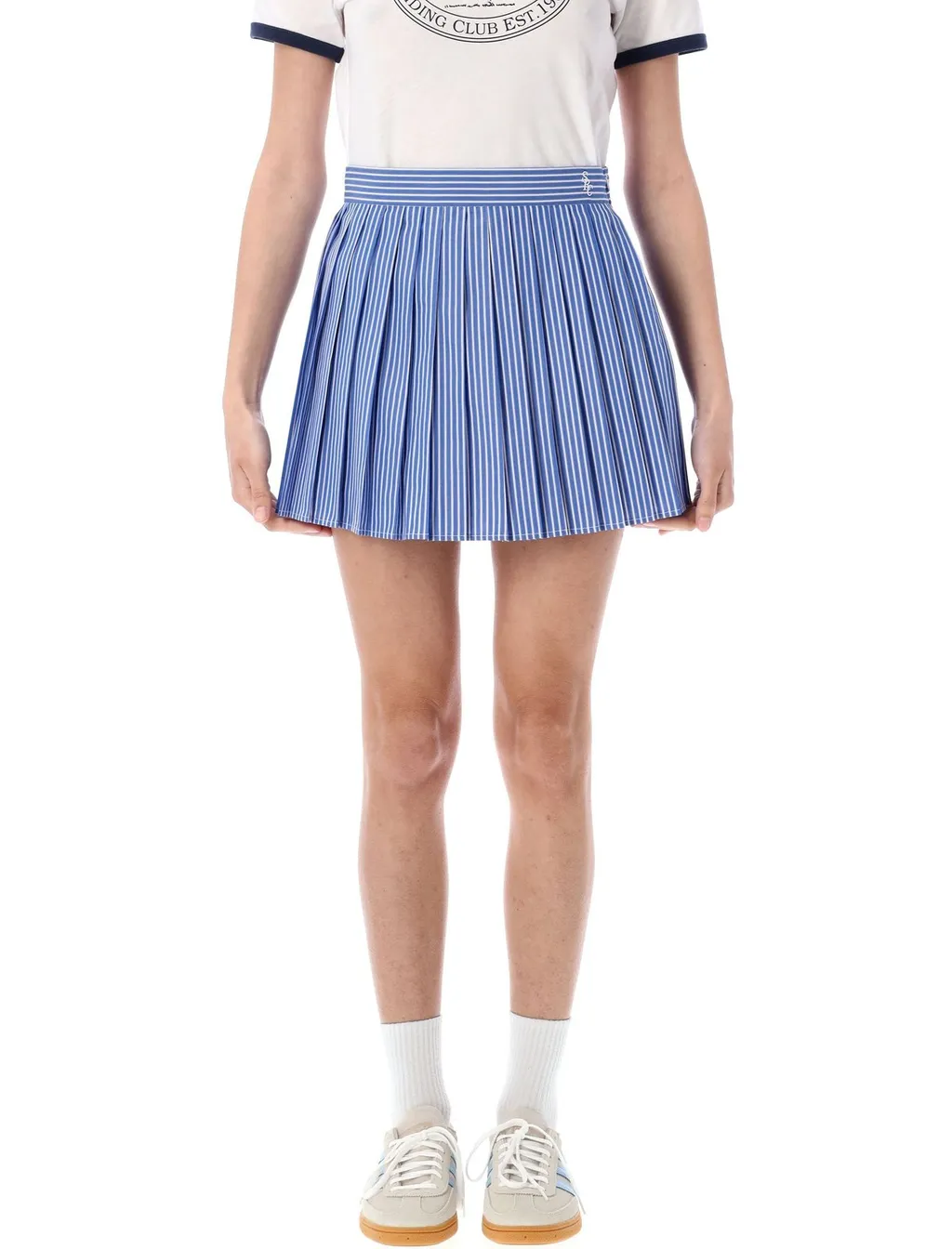 Pleated Mini Skirt