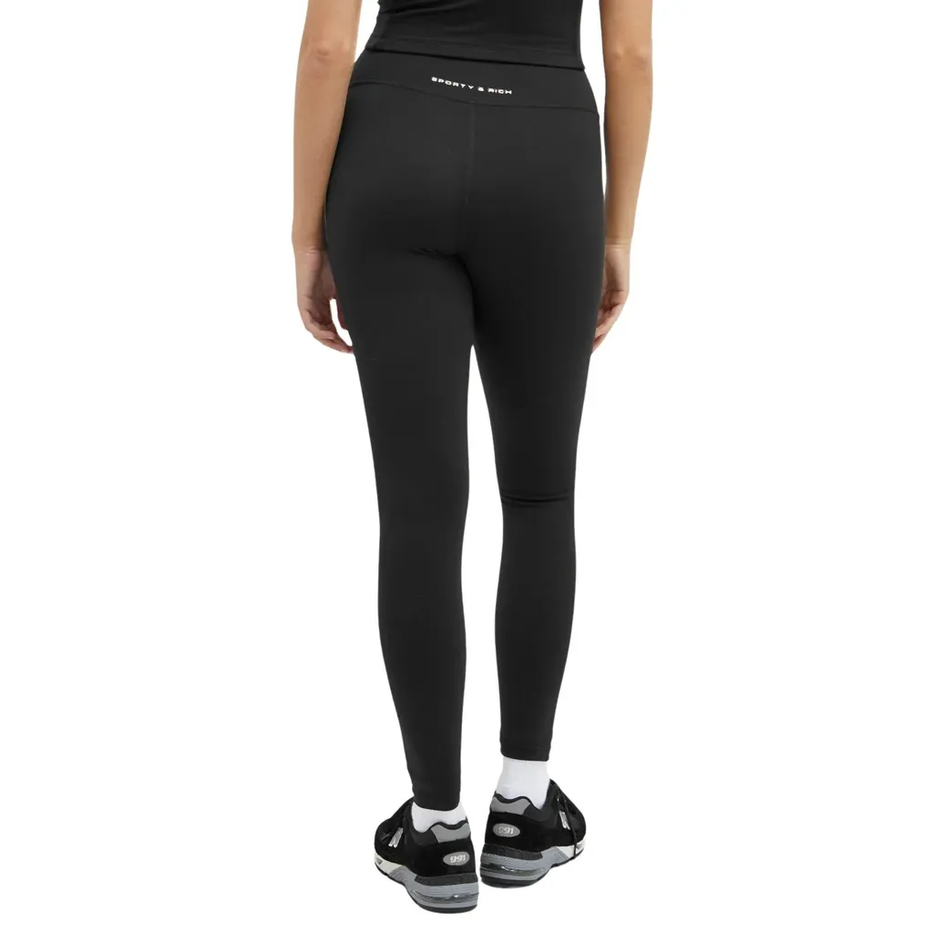 High-Waisted Ribbed Leggings