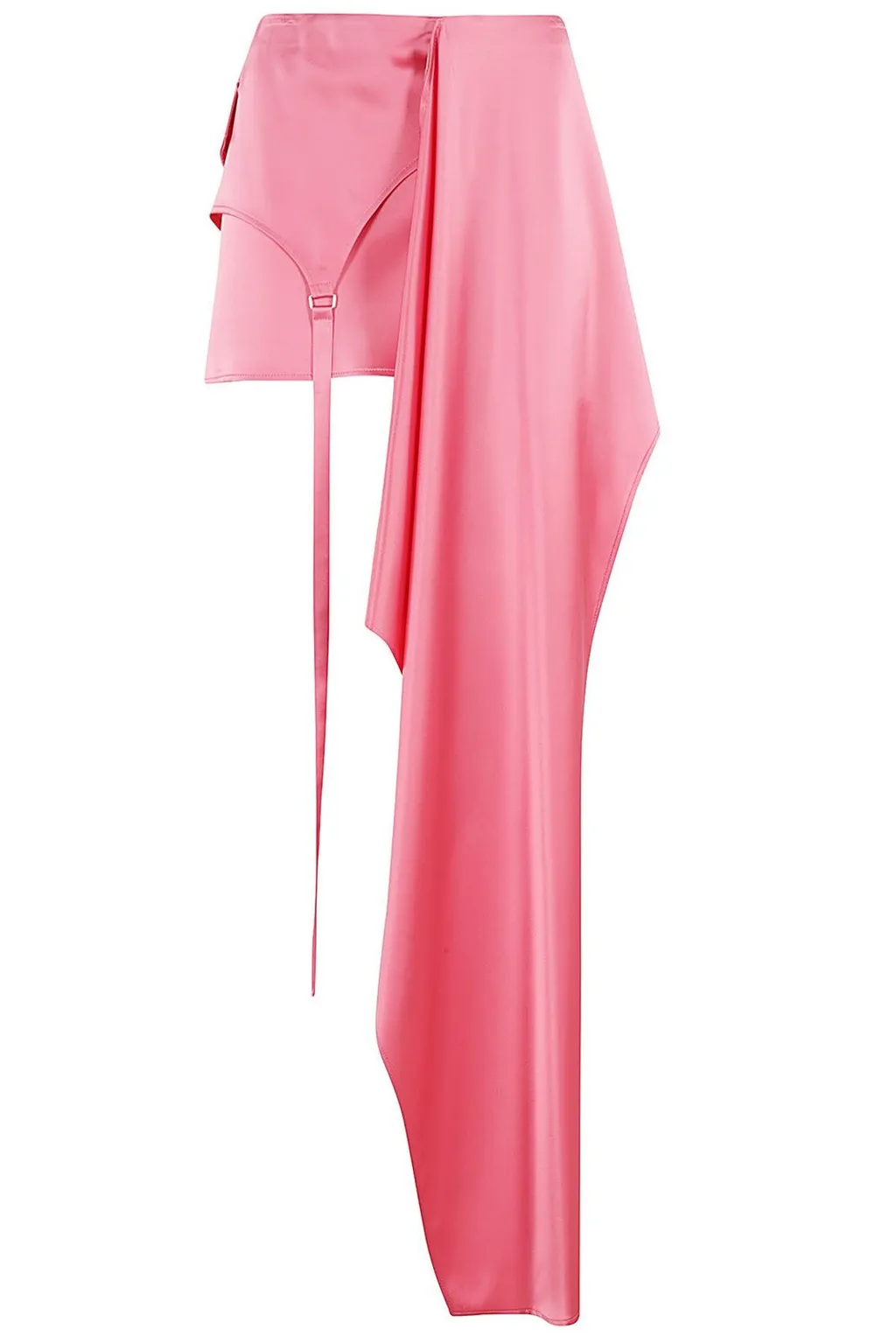 Asymmetric Draped Skirt