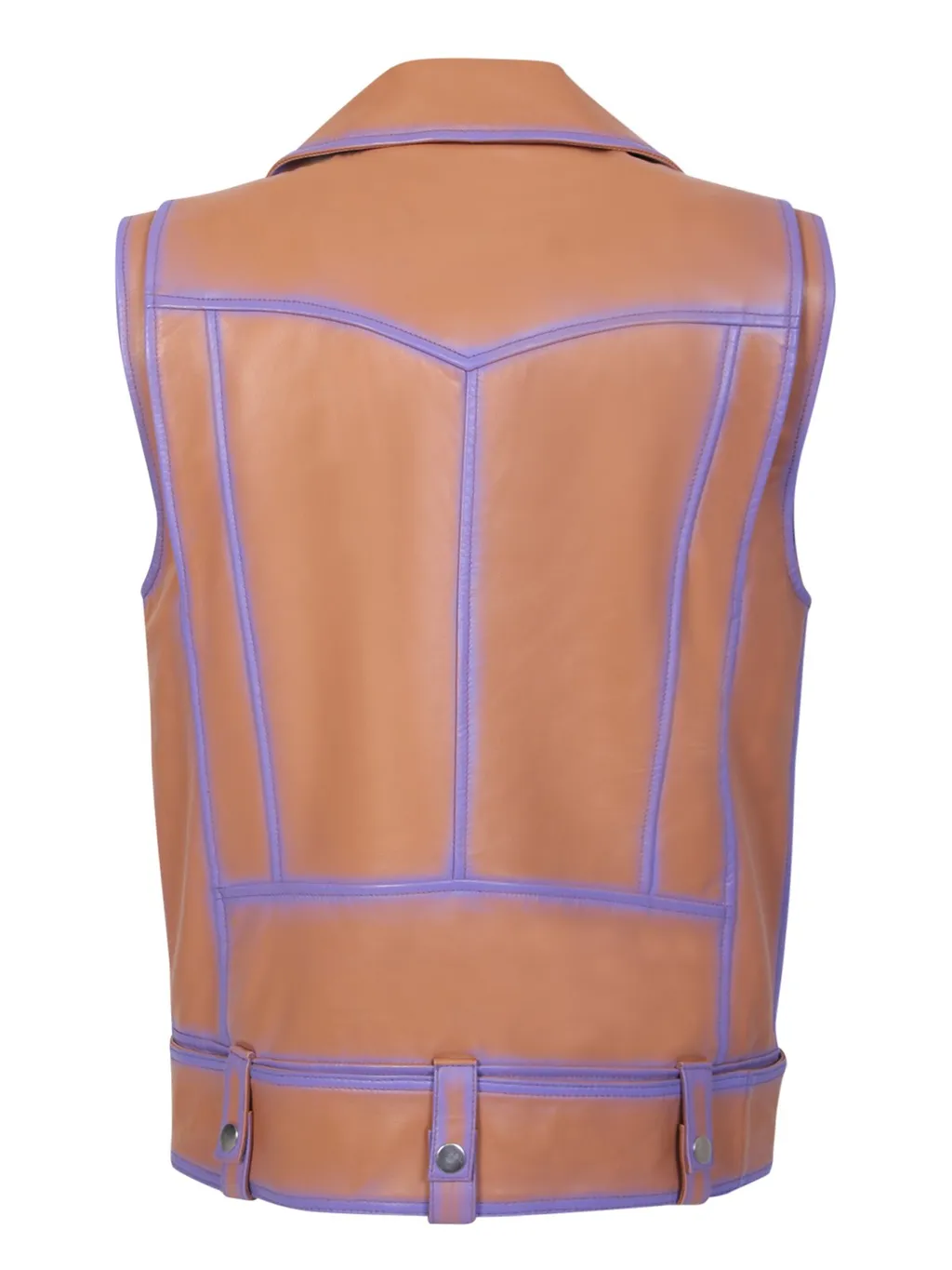 Leather Biker Vest