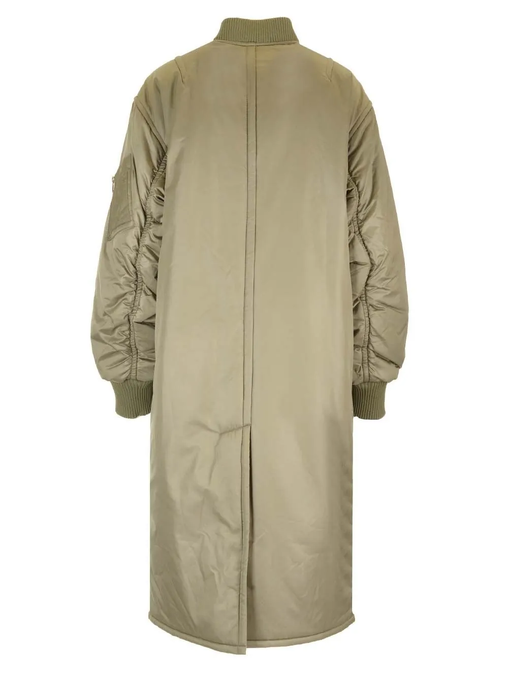 Long Bomber Coat