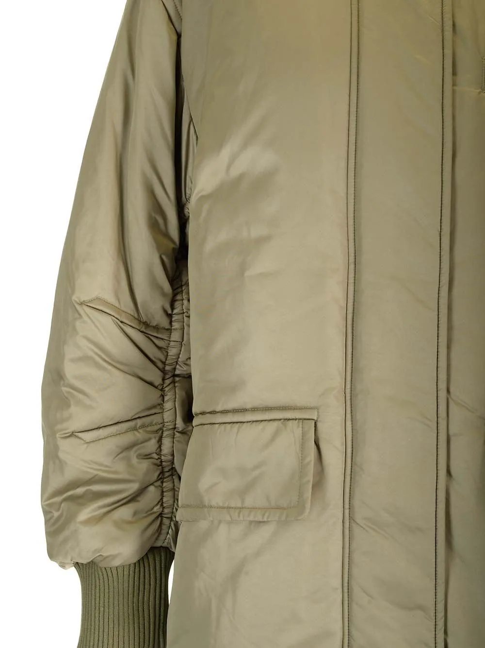 Long Bomber Coat