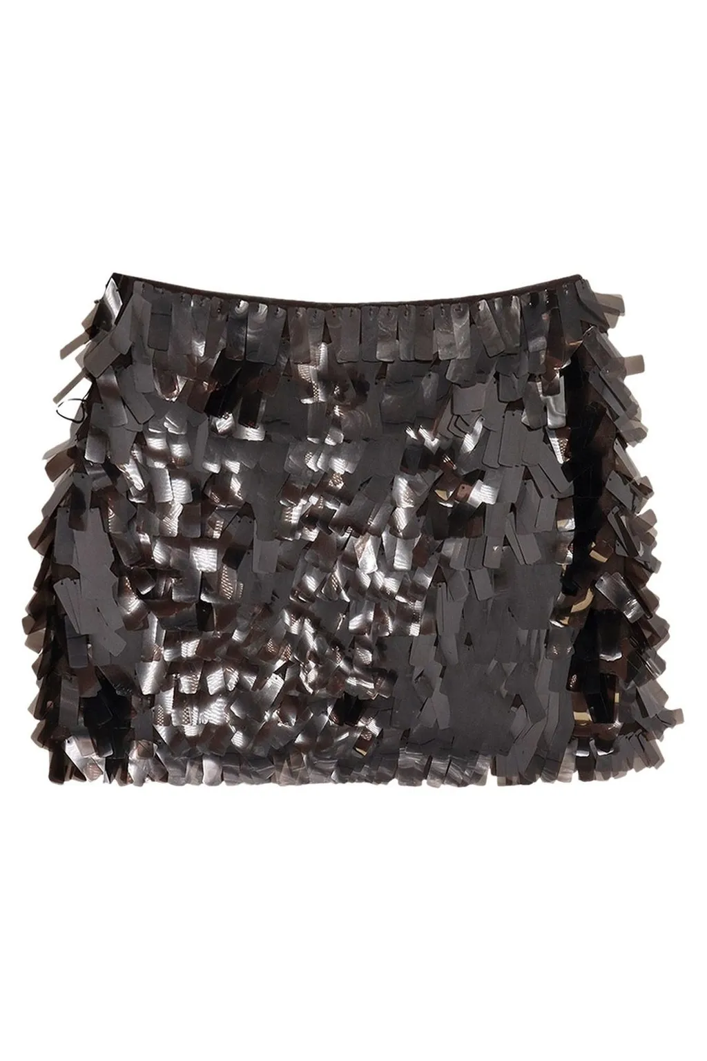 Sequined Mini Skirt