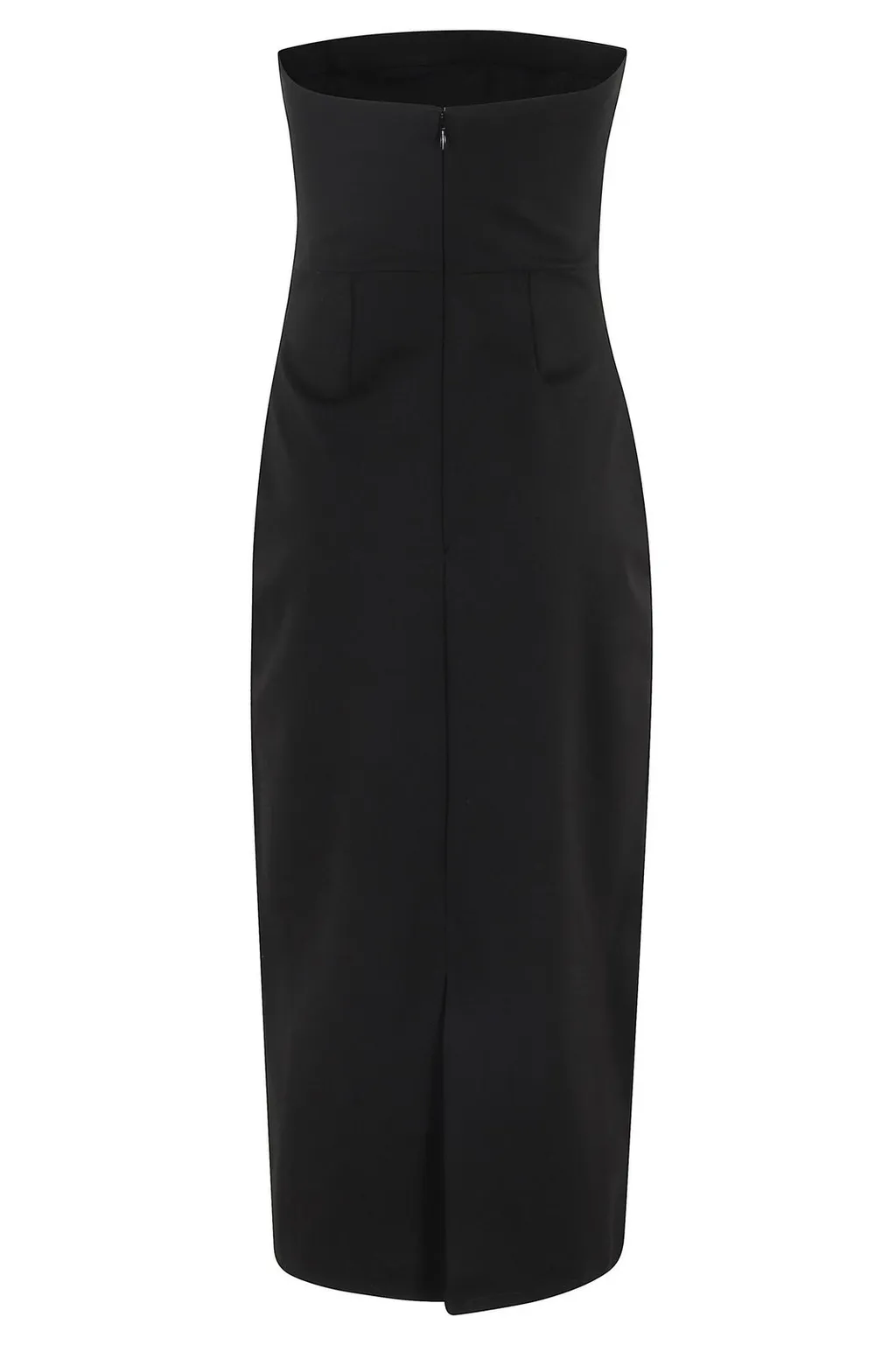 Strapless Midi Dress