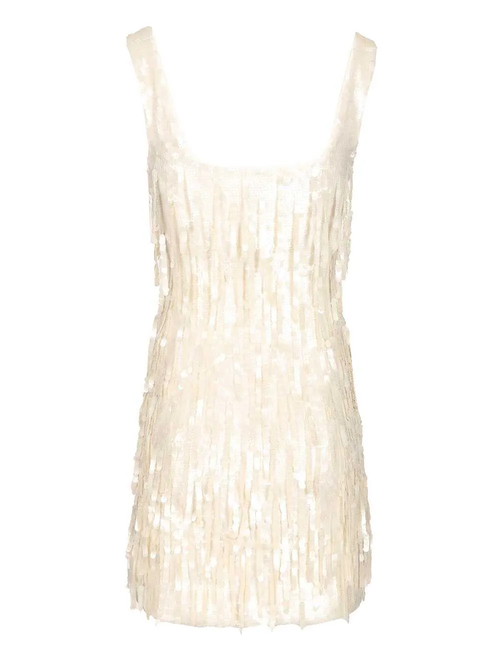 Sequin Fringe Mini Dress