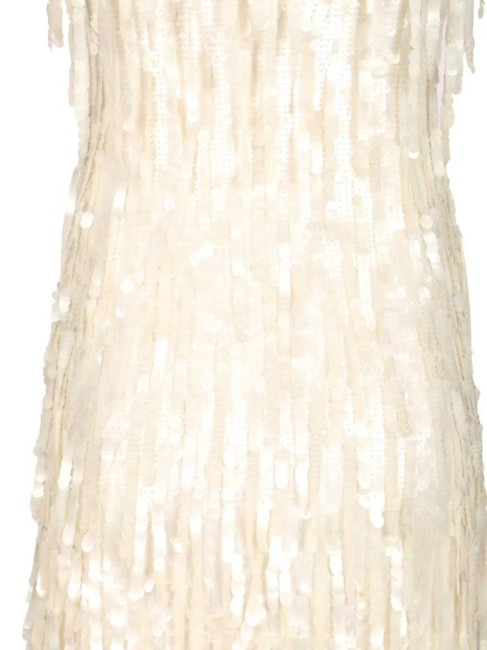 Sequin Fringe Mini Dress