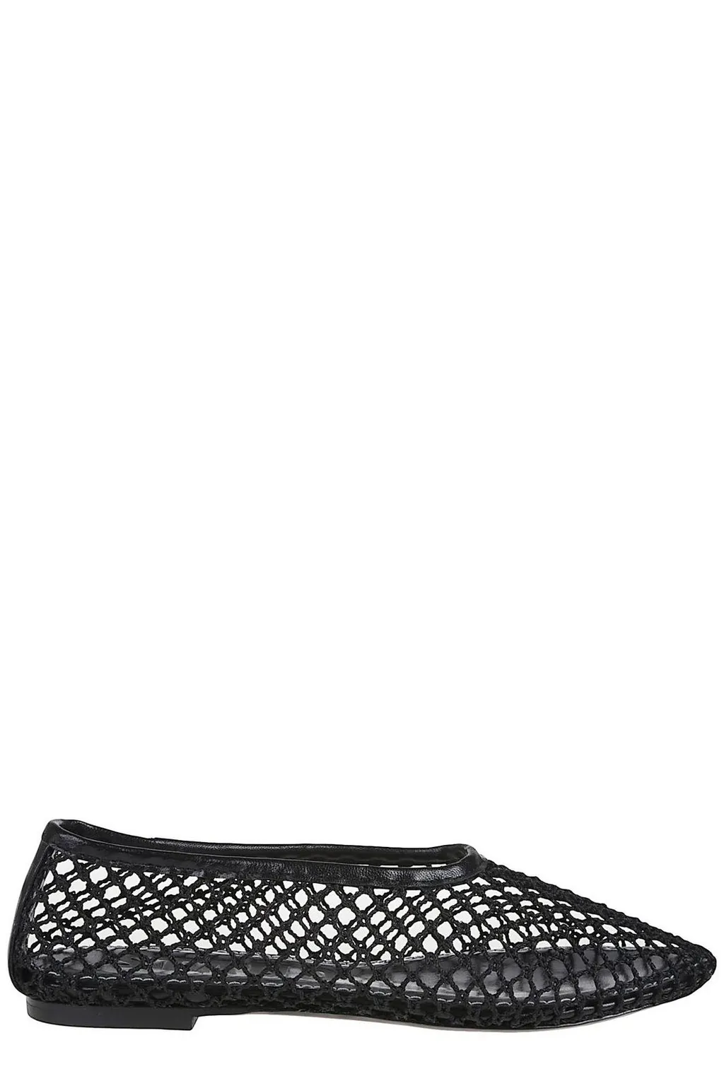 Fishnet Ballet Flats