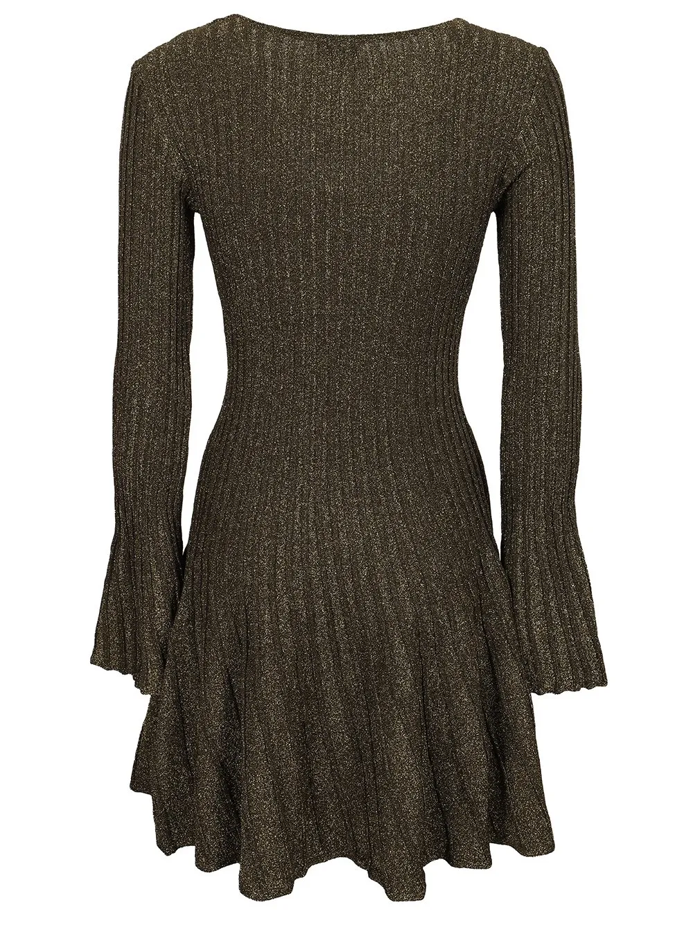 Ribbed Knit Mini Dress