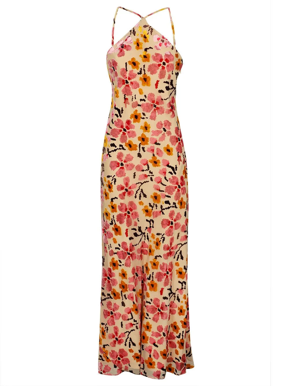 Floral Print Maxi Dress