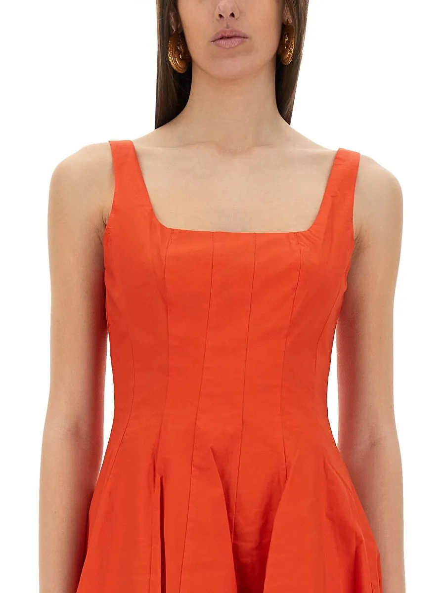 Square Neck Mini Dress