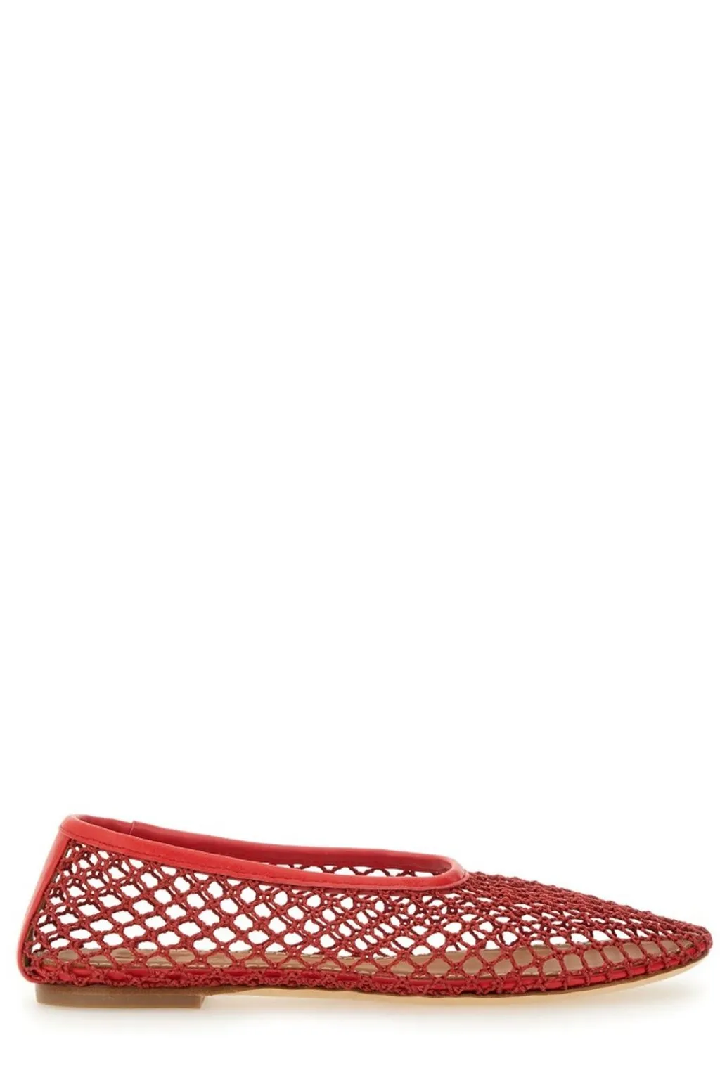 Fishnet Ballet Flats