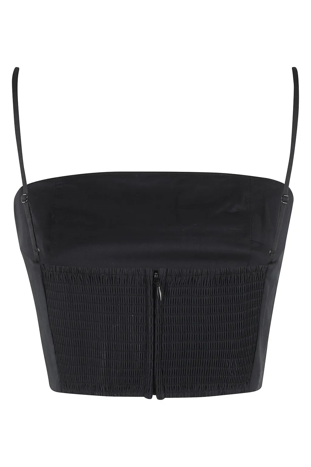 Strappy Square Neck Crop Top