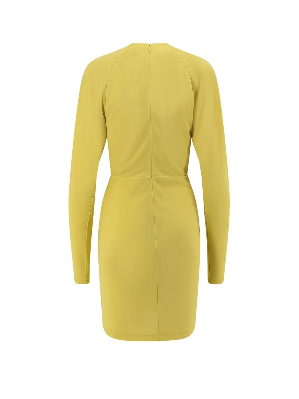 Ruched Long Sleeve Mini Dress