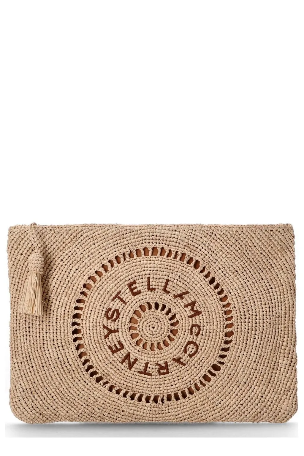 Raffia Clutch