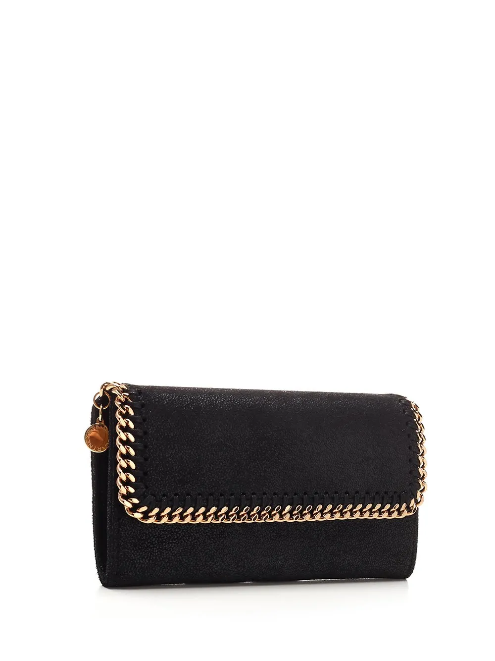 Stella Mccartney Falabella Shaggy Deer Wallet On Chain