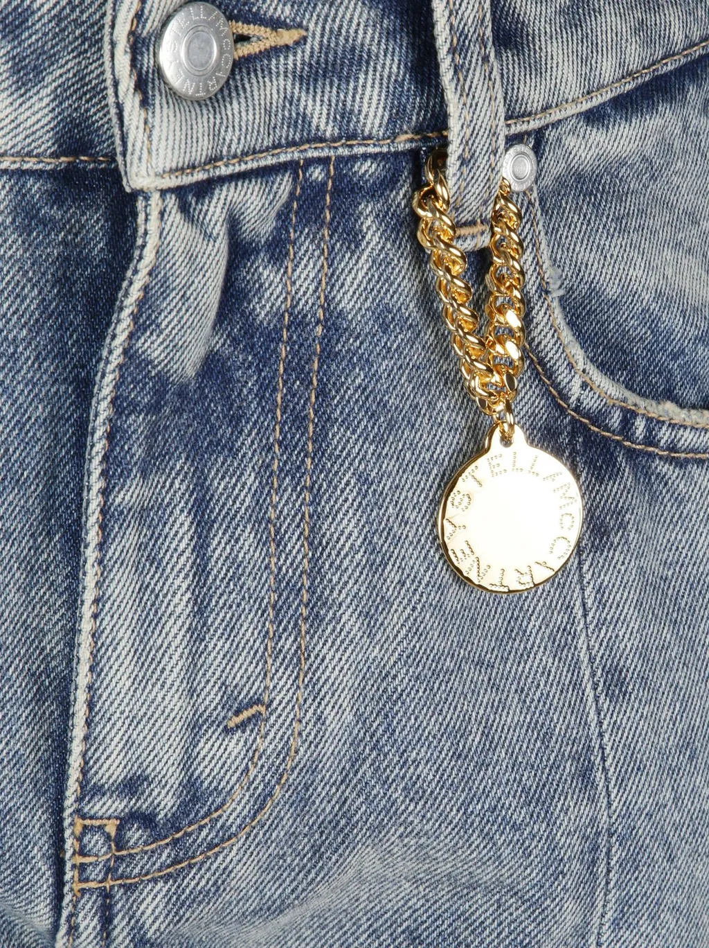 Flared Jeans With Charm