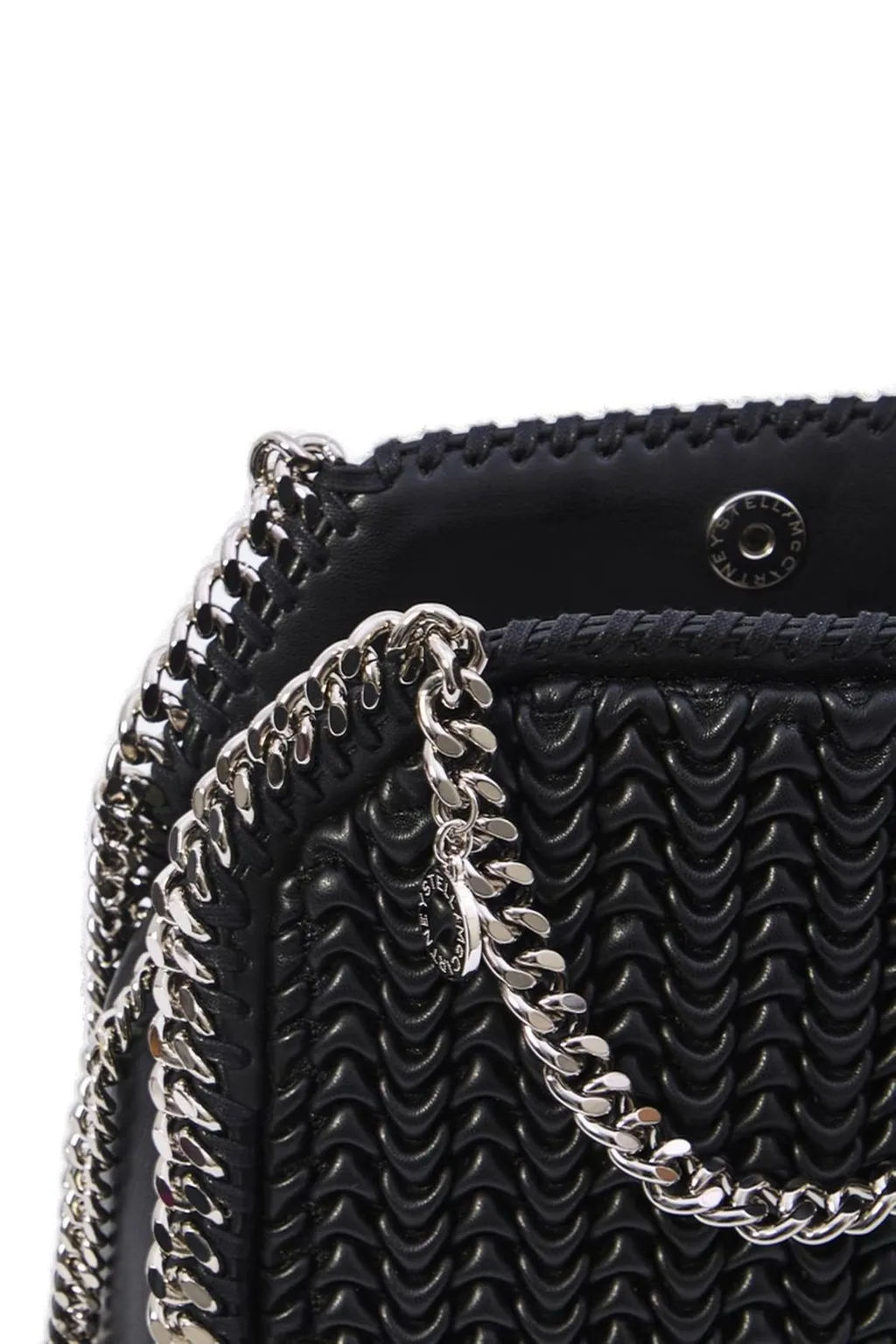 Stella Logo Quilted Shoulder Bag