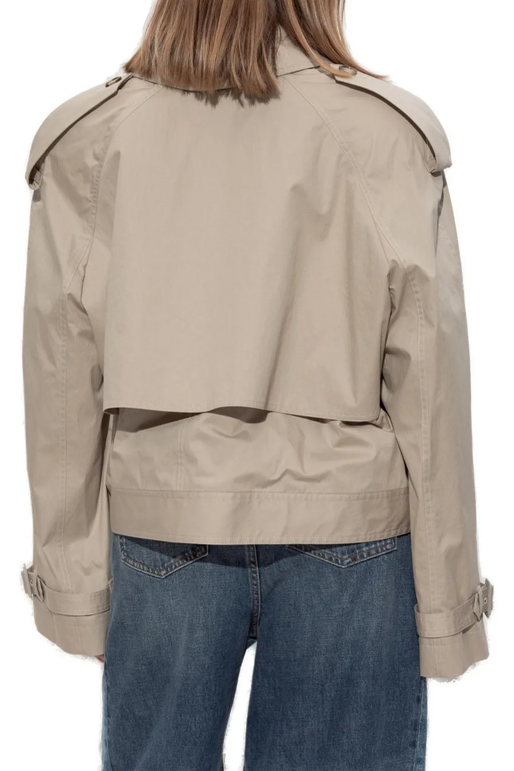 Cropped Trench Jacket