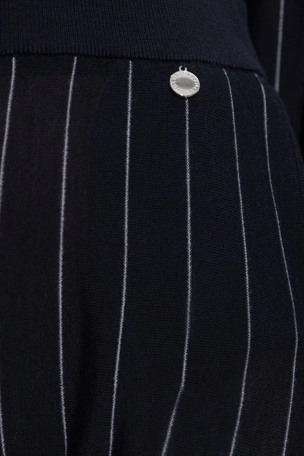 Pinstripe Knit Joggers