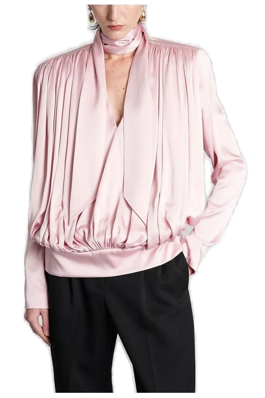 Draped Blouse