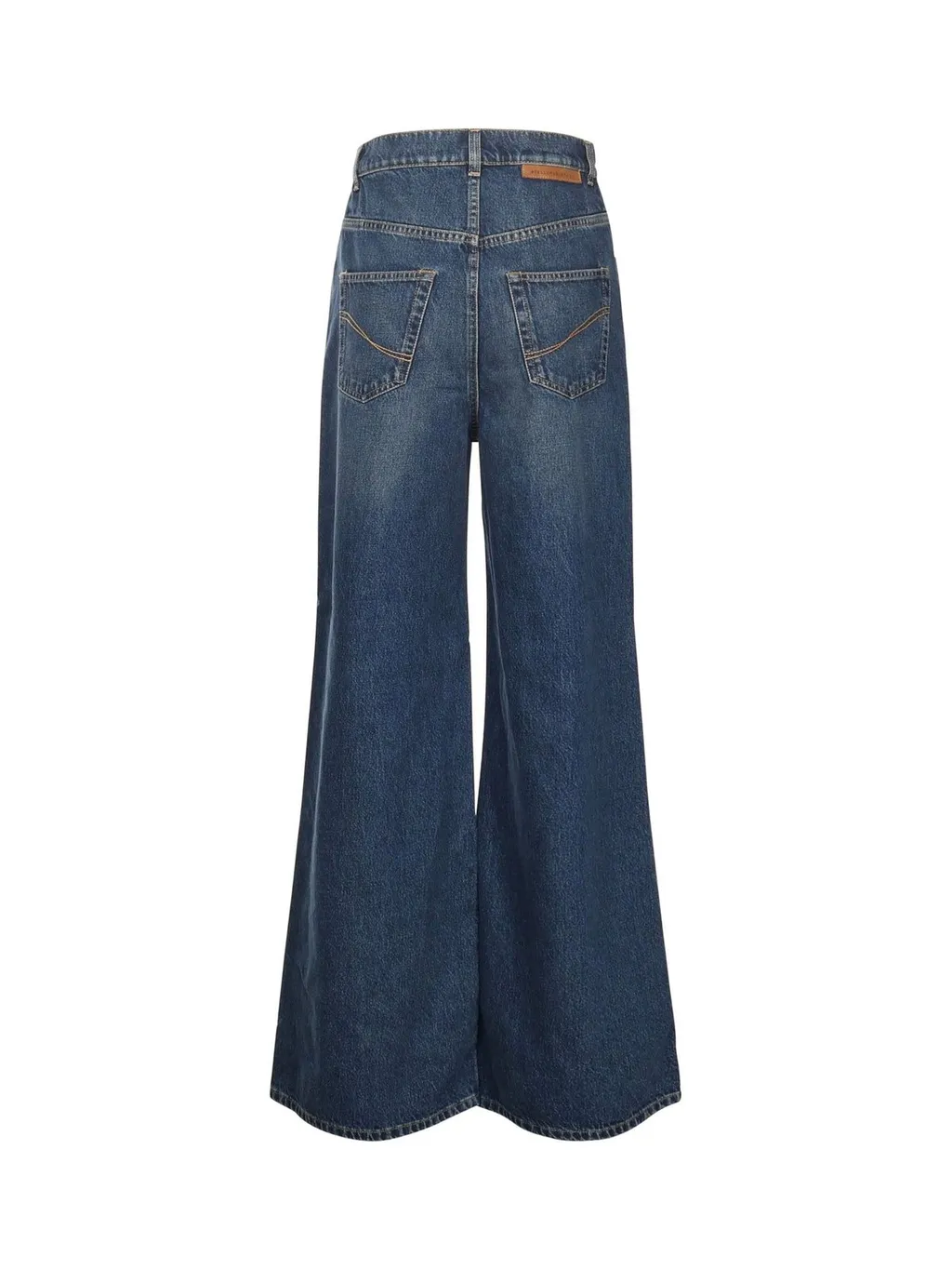 High-Waisted Wide-Leg Jeans