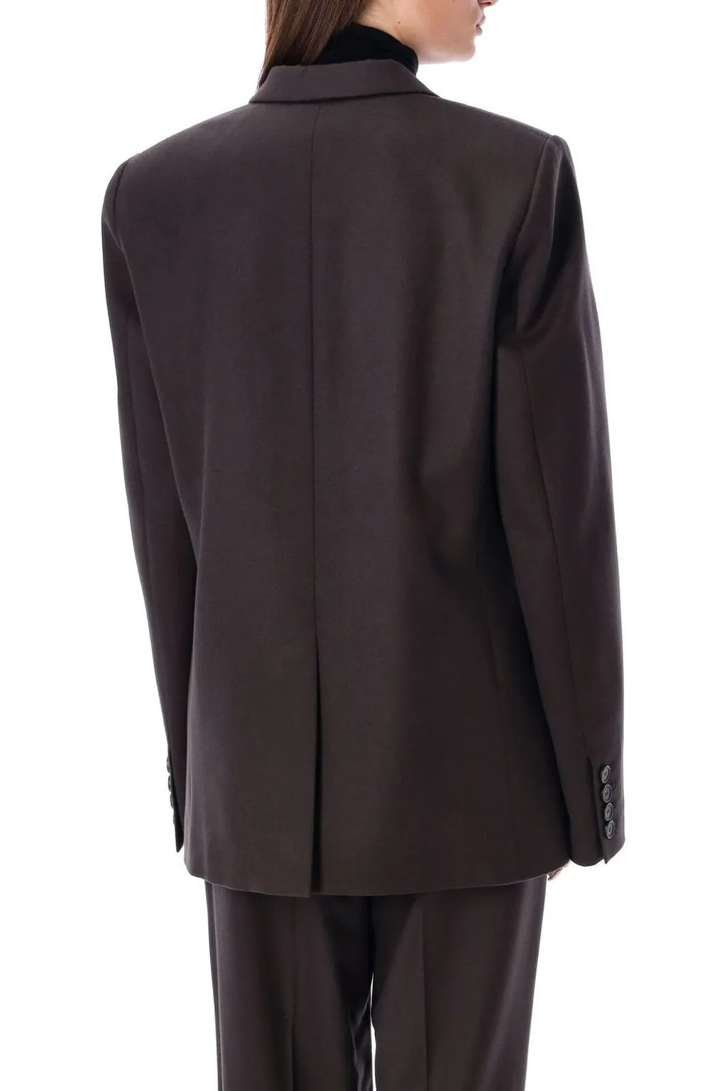 Single-Breasted Wool Blazer