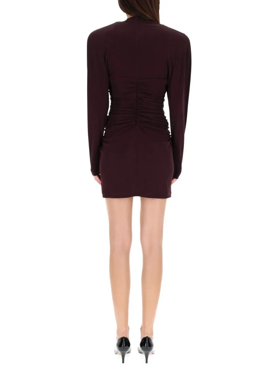 Ruched Mini Dress