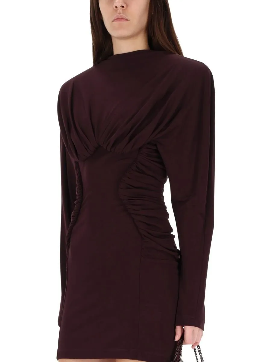 Ruched Mini Dress