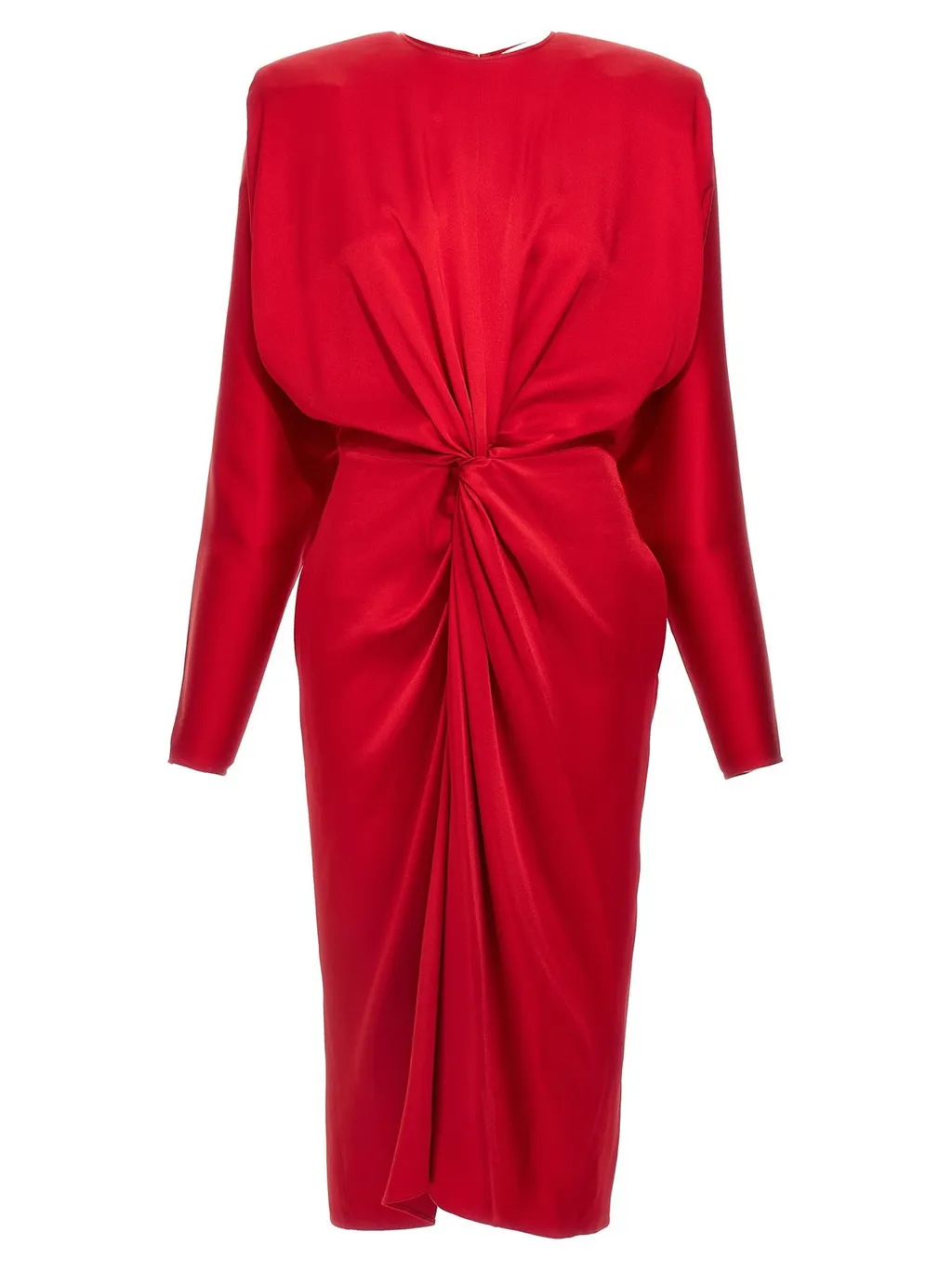 Draped Twist Dress