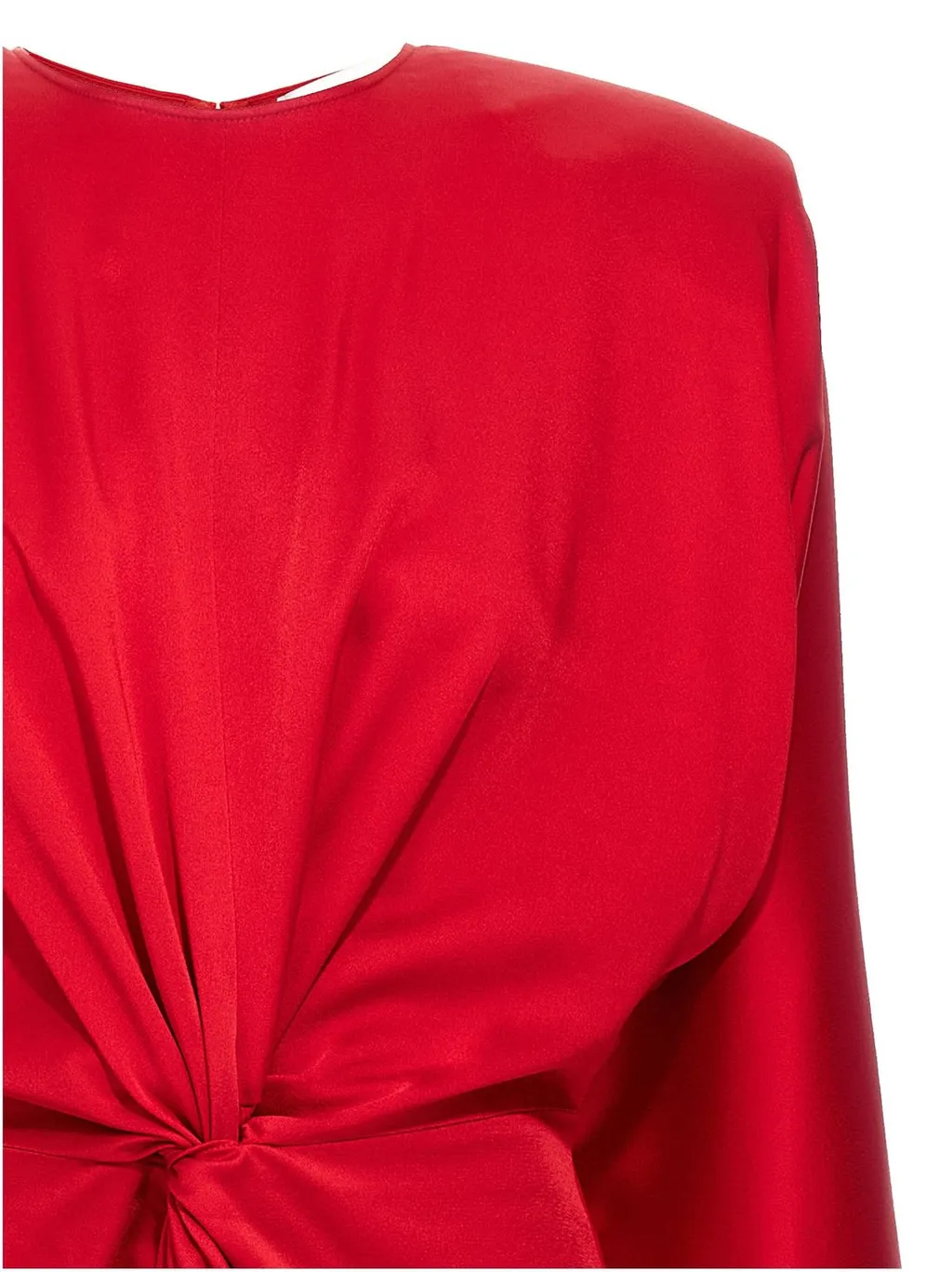 Draped Twist Dress