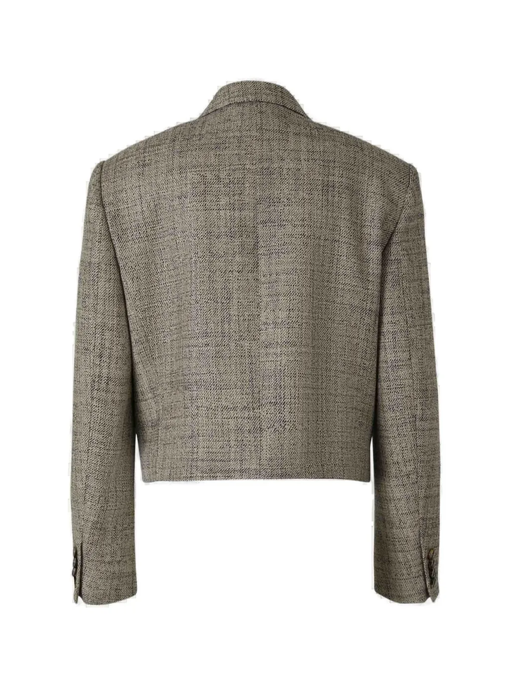 Cropped Double-Breasted Blazer