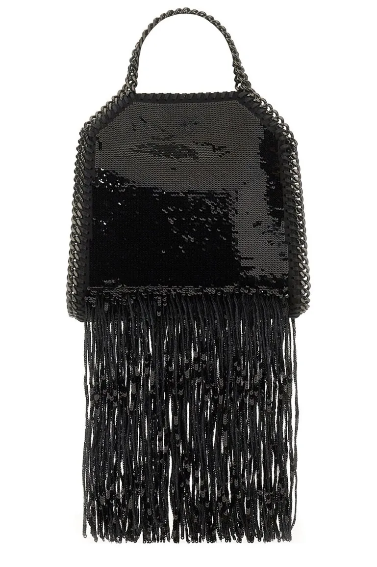 Sequin Fringe Shoulder Bag