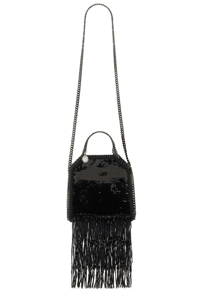 Sequin Fringe Shoulder Bag