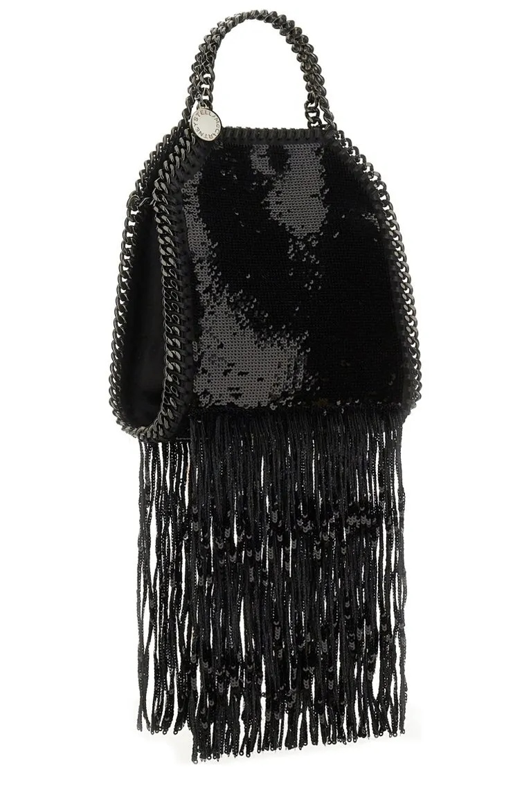 Sequin Fringe Shoulder Bag