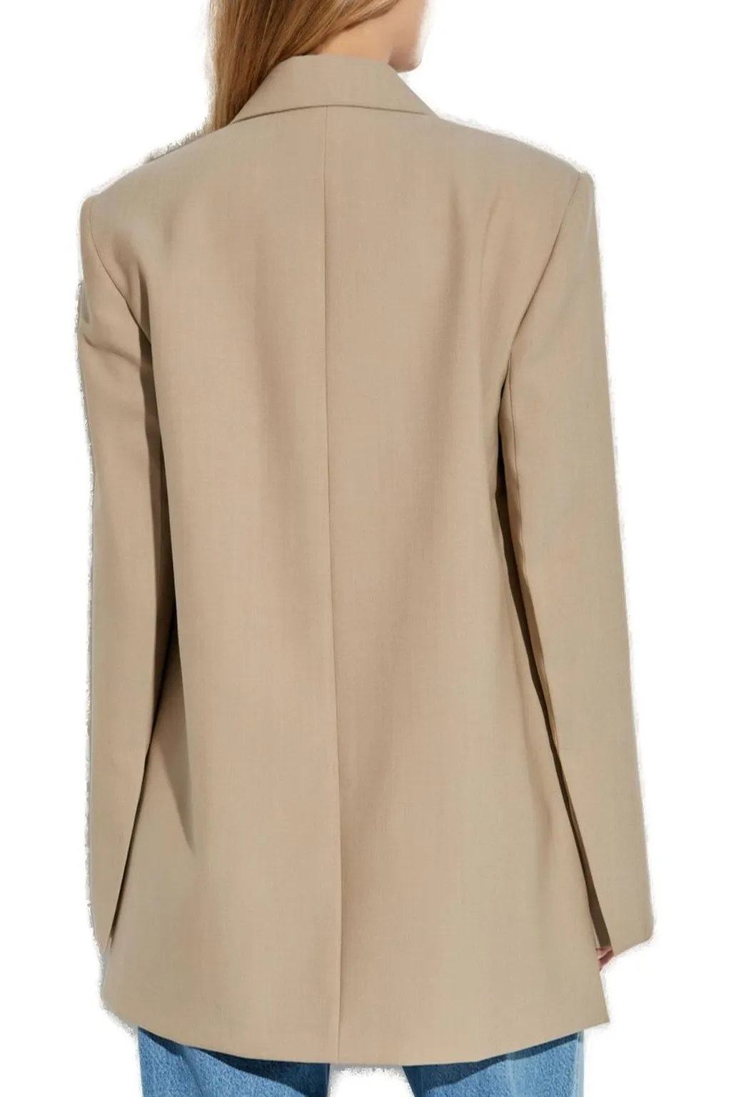 Belted Double-Breasted Blazer