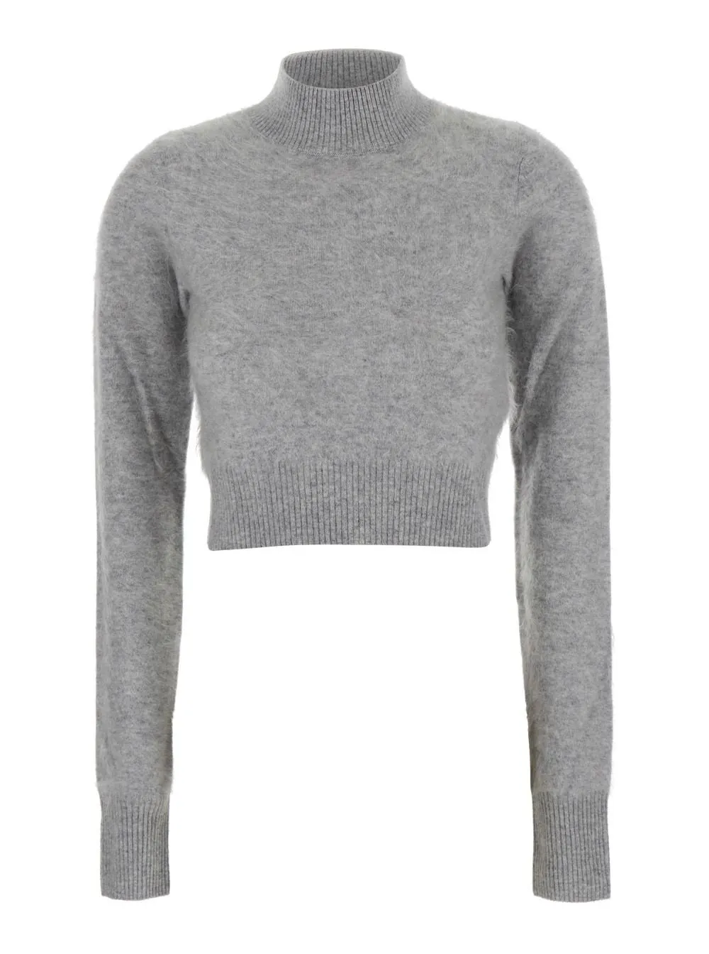 Cropped Turtleneck Sweater
