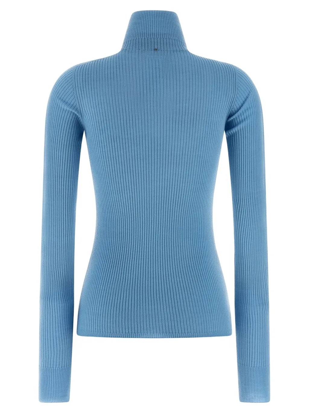 Ribbed Turtleneck Sweater
