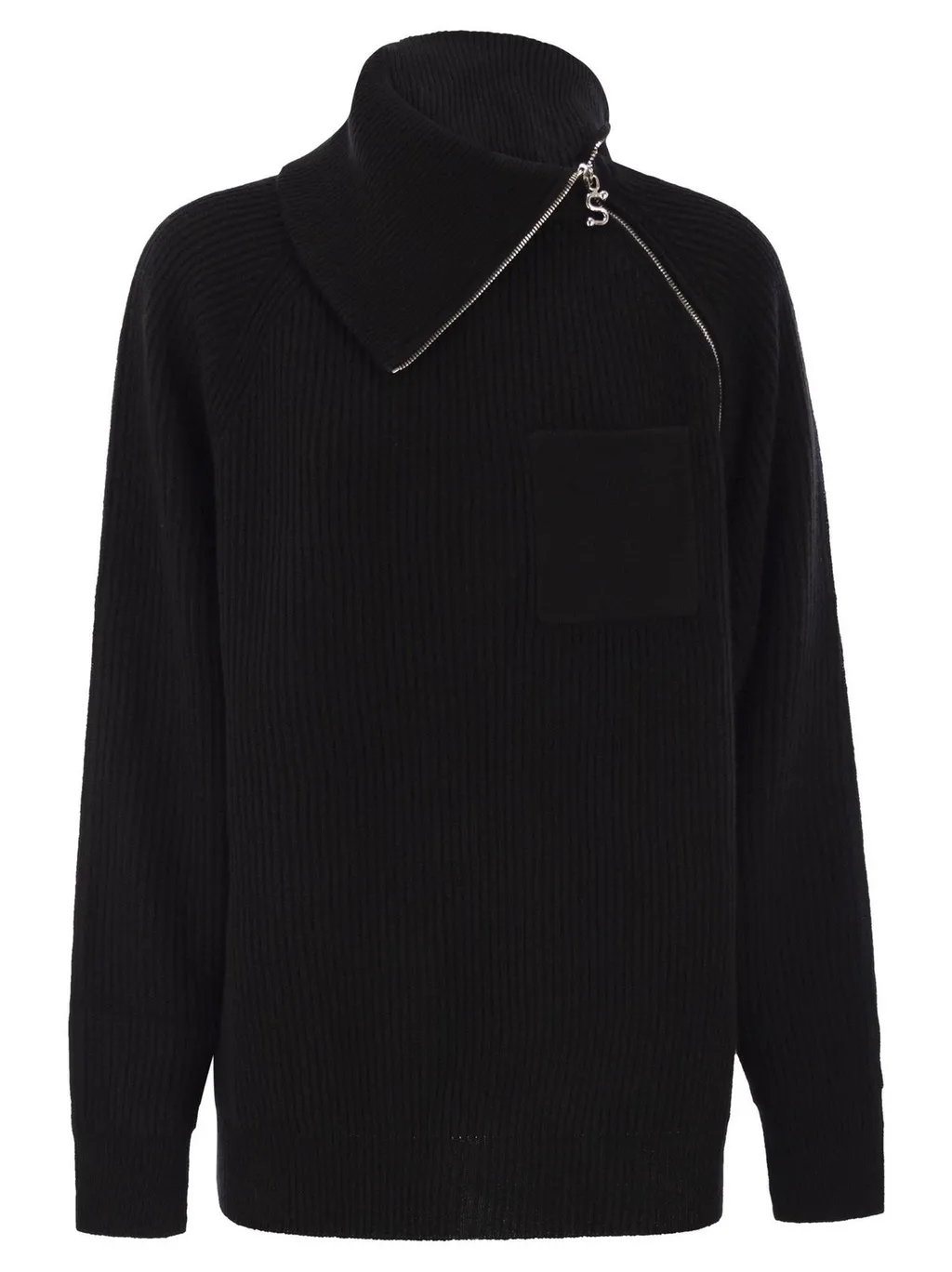 Ribbed Turtleneck Sweater
