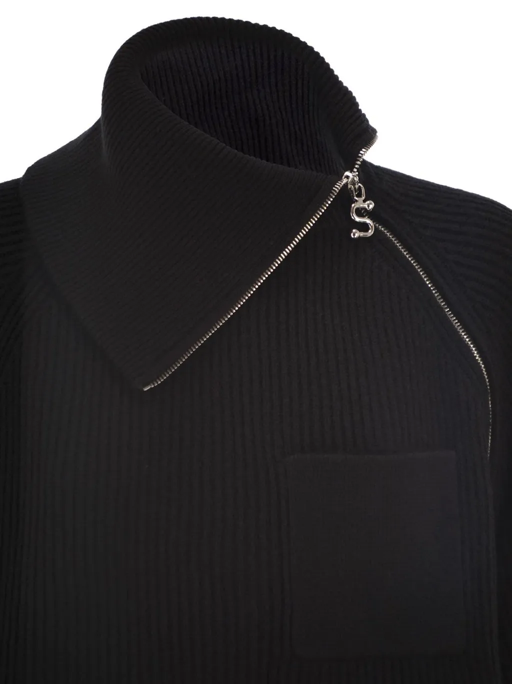 Ribbed Turtleneck Sweater