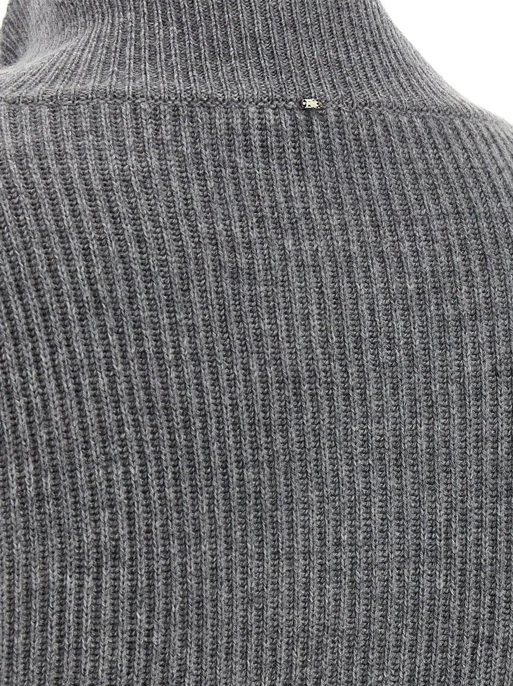 Ribbed Knit Cropped Cardigan