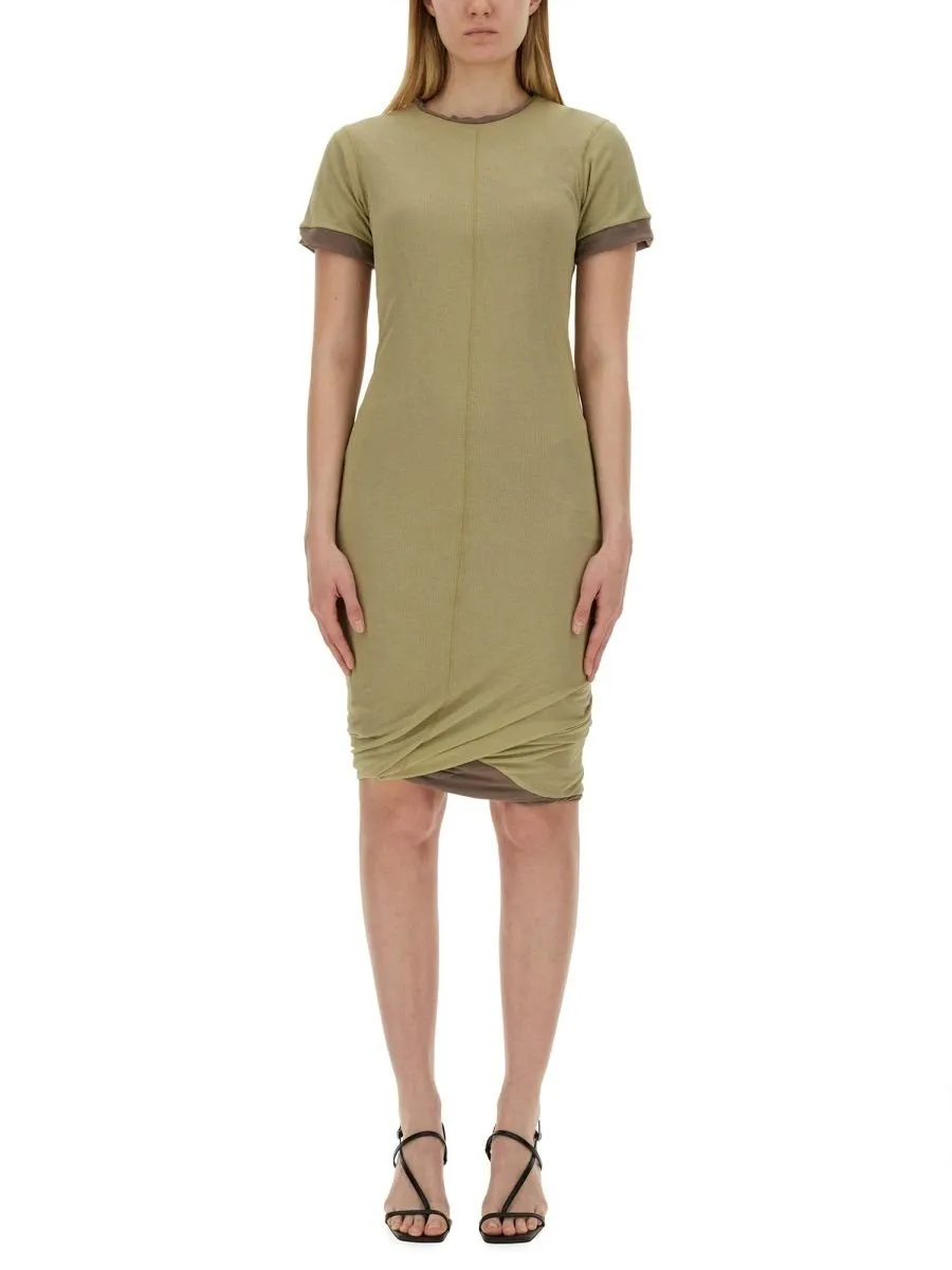 Ruched T-Shirt Dress