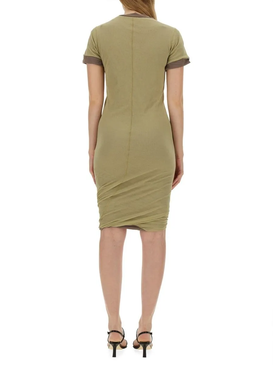 Ruched T-Shirt Dress