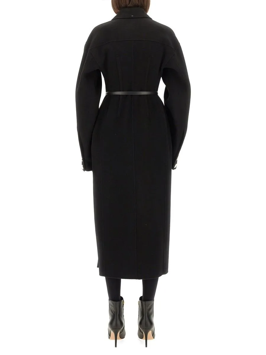 Belted Maxi Coat