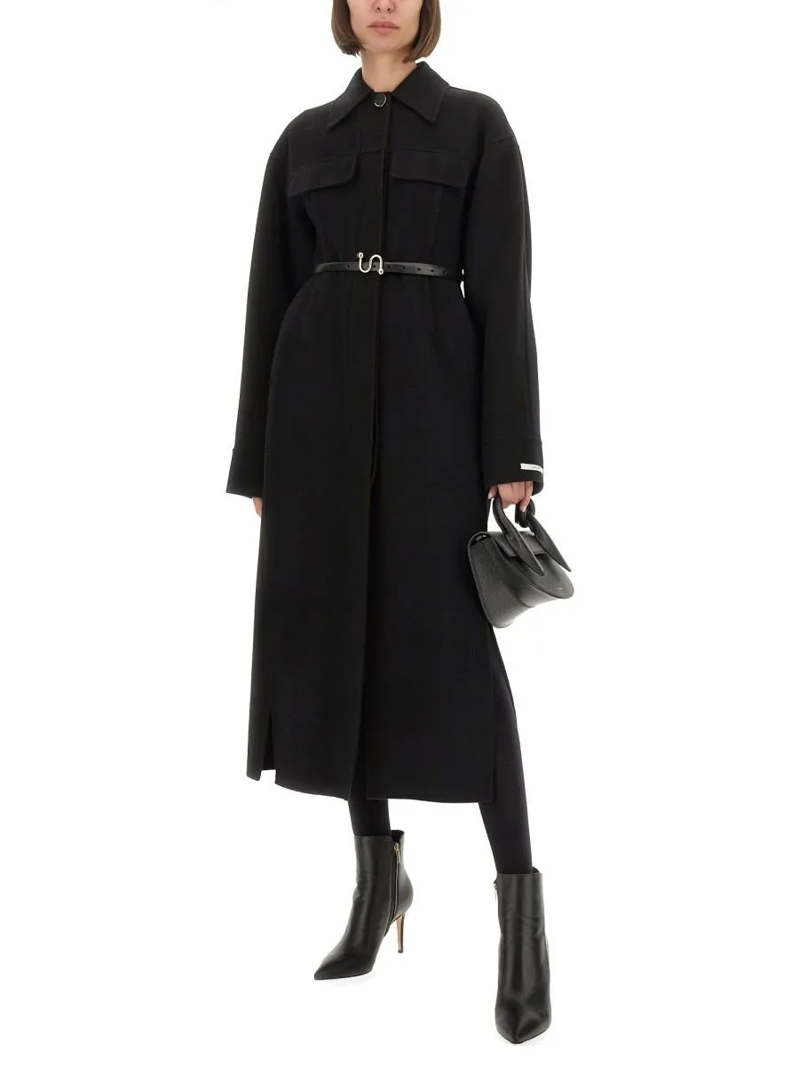 Belted Maxi Coat